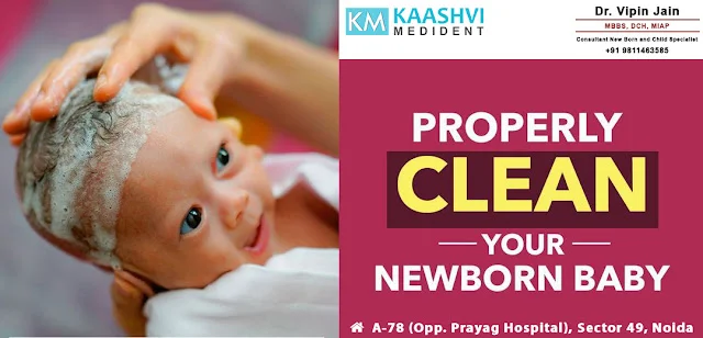 Kaashvi Medident_Dr Vipin Jain_Bathing your baby